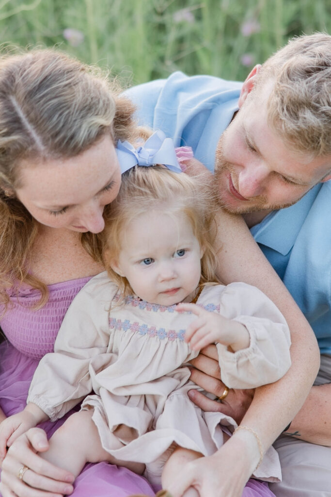 family photo session at fleurish greenhouse in taylorsville nc